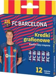 Vaškinės kreidelės FC BARCELONA ASTRA, 12 vnt.