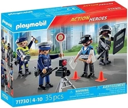 Action Heroes policijos figūrėlių rinkinys