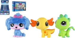 Littlest Pet Shop animal-shaped erasers - 3 pcs