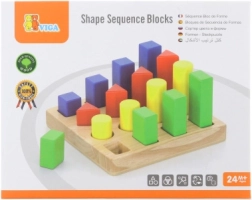 Medinė rūšiuoklė – spalvos ir formos