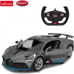 Bugatti Divo sidabrinis RC automobilis 1:14 nuo Rastar