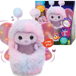 Curlimals Flutter Wonders meškiukas Bella interaktyvus pliušinis žaislas 18 cm