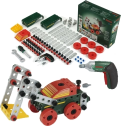 Construction Set with BOSCH Cordless Screwdriver for Kids by KLEIN
