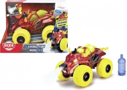 Dickie Toys Fire Monster – kids’ monster truck with lights, sounds, and steam 25 cm