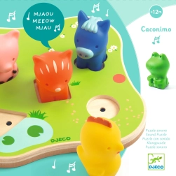 Garsinė dėlionė Caconimo nuo DJECO