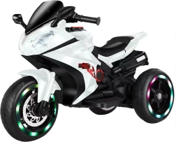 Vaikiškas elektrinis motociklas Baby Mix Rare, baltas