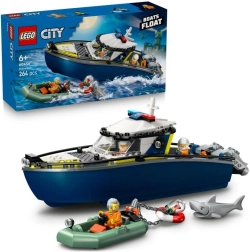 LEGO® City 60456 Policijos laivo persekiojimas