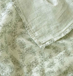 Muslin Towel XL blossom – Sage