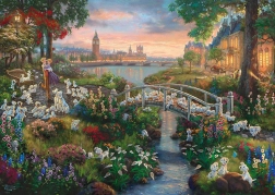 Puzzle 101 Dalmatians 1000 pieces