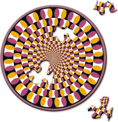 Curiosi round mini puzzle Picoli Swing 33 pieces