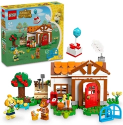LEGO Animal Crossing Izabelės apsilankymas