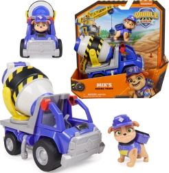 Paw Patrol Rubble & Crew Mix – betono maišyklė su figūrėle