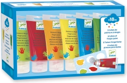 Finger Paints in Tube Djeco