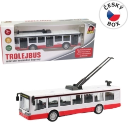 Metalinis troleibusas su atbulinės eigos mechanizmu, 16 cm