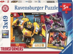 Ravensburger dėlionė Transformers 3×49 detalių