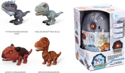 Dinozauras kiaušinyje su šviesos ir garso efektais – konstruktorius
