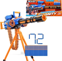 Zuru X-Shot Insanity automatinis blasteris su stovu ir 72 strėlėmis