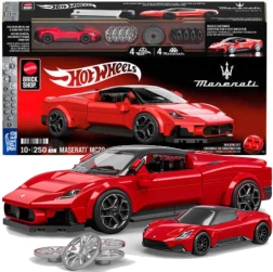 Hot Wheels konstruktorius Maserati MC20 1:32 – 250 detalių