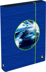 Sąsiuvinių dėklas A4 Jumbo OXY Sherpy Blue