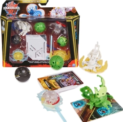 Bakugan mūšio rinkinys – strateginis žaidimas ir transformuojamos figūrėlės Special Attack Bruiser ir Special Attack Octogan