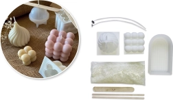 Make It! - Žvakės iš augalinio sojų vaško