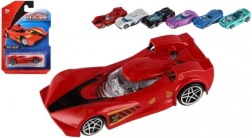 Sportinis 8 cm automobiliukas su laisva eiga – metalas ir plastikas, mišrūs tipai