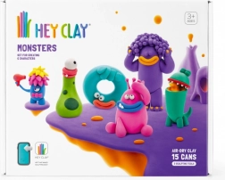 Hey Clay Monsters – putų modelino rinkinys vaikams