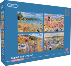 GIBSONS puzzle By the Sea 4×500 pieces