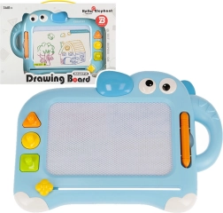 Piešimo lenta drambliukas vaikams