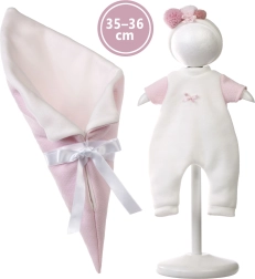 Outfit for newborn doll 35–36 cm