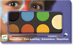 Djeco veido dažai – natūralūs atspalviai