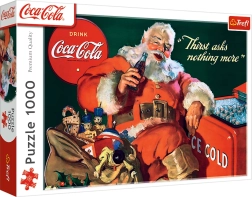 Dėlionė 1000 TREFL Coca‑Cola Mikalojaus dovanos