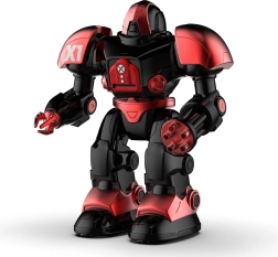 Nuotolinio valdymo robotas su šaudomais diskais