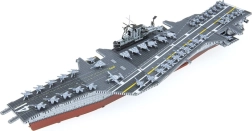 3D metalinis dėlionės modelis lėktuvnešis USS MIDWAY – Premium serija
