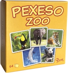 Pexeso zoologijos sodas dėžutėje