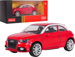 Metal Audi A1 RASTAR model, 1:43 scale, red