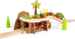 Lavos duobės tunelis medinei traukinių trąsai