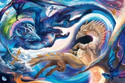 Ravensburger dėlionė Drakonai: diena ir naktis 5000 detalių