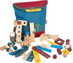 Vaikiška kuprinė su mediniais įrankiais SMALL FOOT Workshop