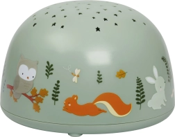 A Little Lovely Company projektorinė lempa vaikams – Draugai