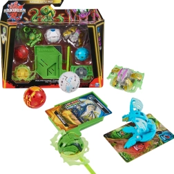Bakugan Battle Pack – strateginis žaidimas ir transformuojamos figūrėlės Special Attack Octogan ir Special Attack Spidra