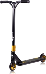 Freestyle paspirtukas LIONELO Whizz Black Carbon Yellow