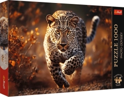 Dėlionė Trefl Photo Odyssey: laukinis leopardas, 1000 dalių