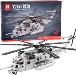 Technical CH-53 Transport Helicopter Construction Set, 2,193 Pieces