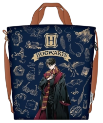 Harry Potter shopping bag navy & gold