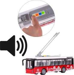 Bus 1:16 with sound and light, opening doors