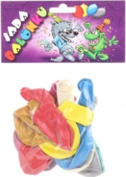 Metalizuoti pripučiami balionai – 10 vnt.