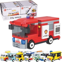 Konstruktorius miesto transporto city vehicle – modeliai mažiems ir dideliems statytojams