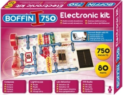Elektronikos konstruktorius Boffin I 750 – 750 projektų ir 80 detalių