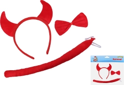 Velnio aksesuarų rinkinys, 3 vnt.